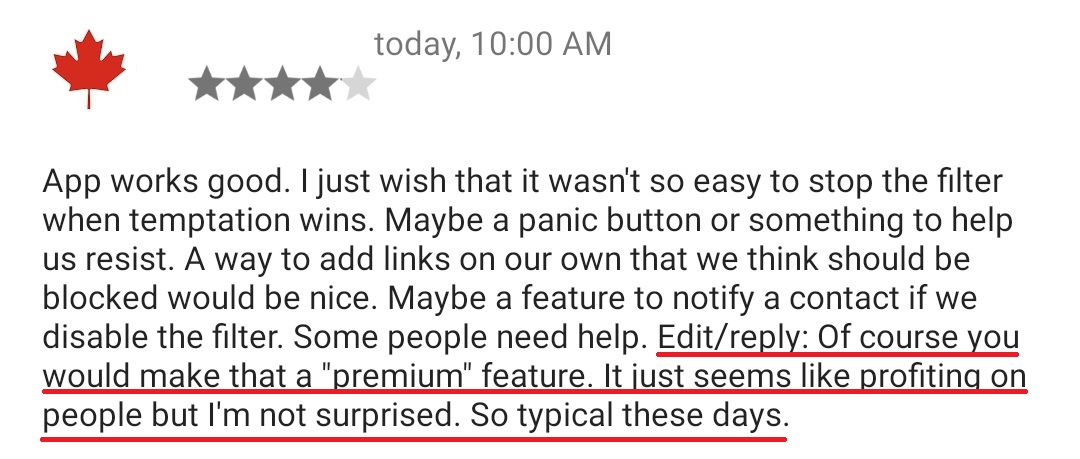 why isnt truple free review